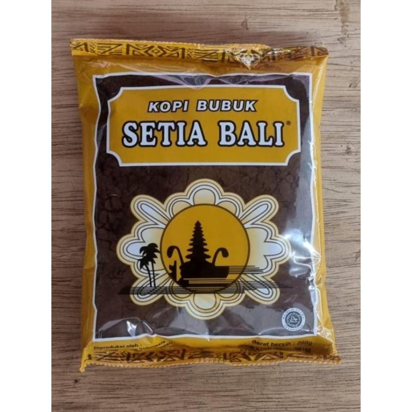 Kopi Bali Setia Warkop 200 Gram 400 Gram - Original Kopi Setia Bali