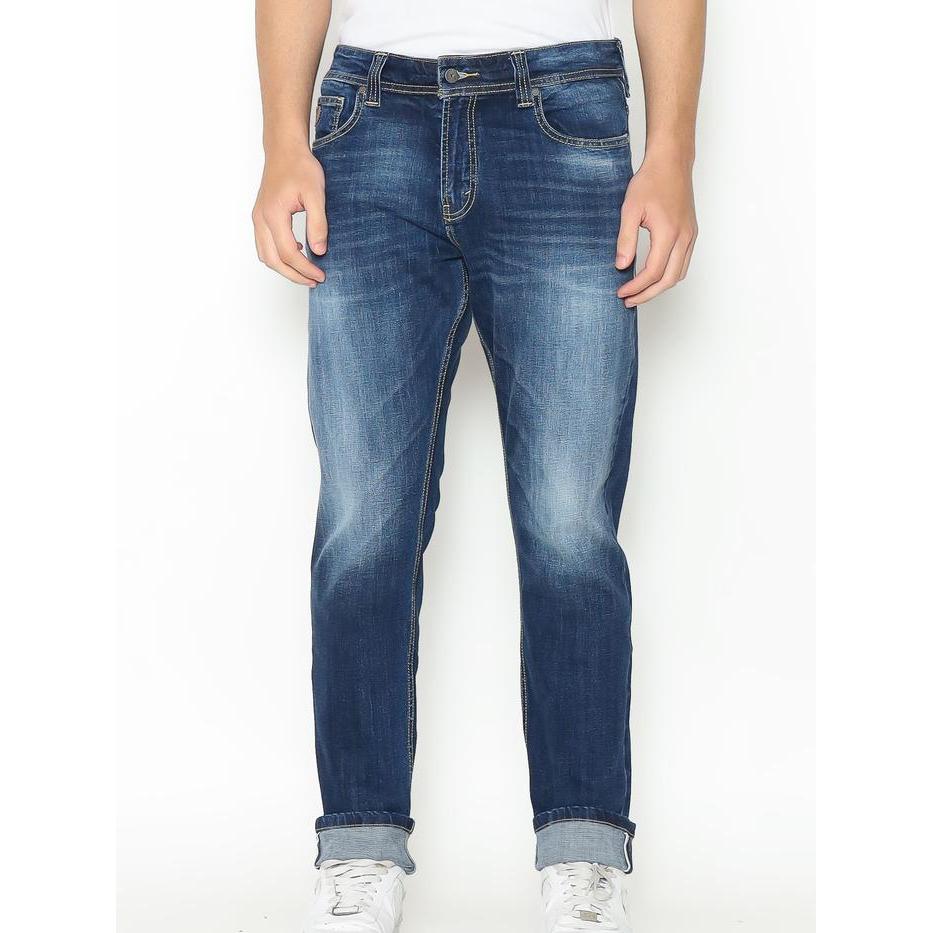 Lois Celana Jeans Slim Fit Selvedge Stretch SVS108C - 29