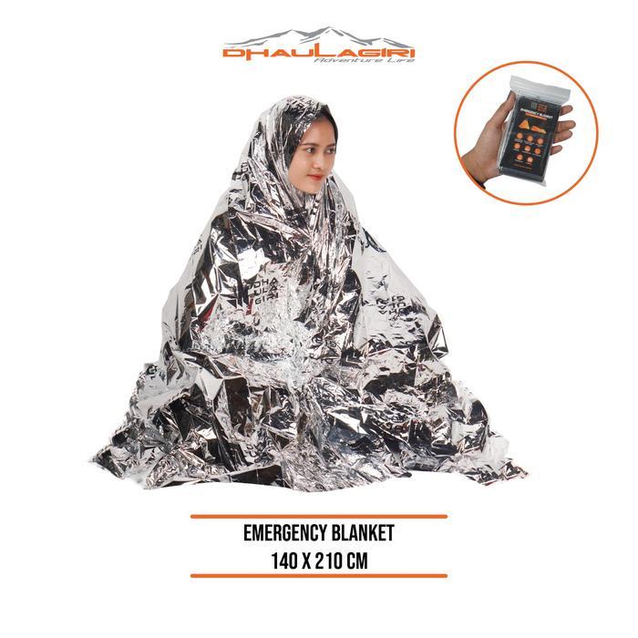 Sale Dhaulagiri - Emergency Blanket - Emergency Blanket Silver - Selimut Darurat Emergency Blanket