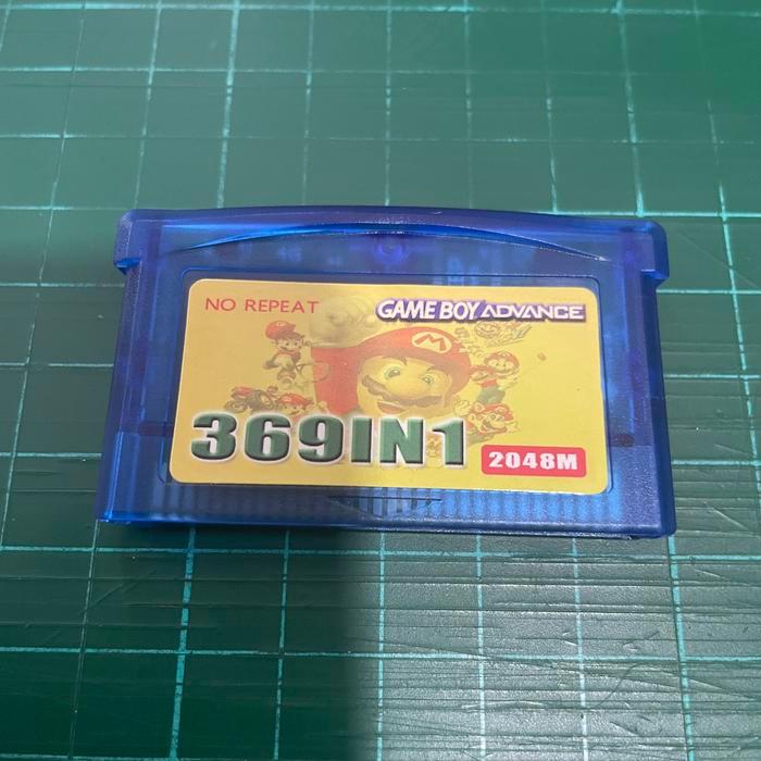 Kaset Multi 369 in 1 Gameboy Advance GBA SP Micro DS NDS Lite