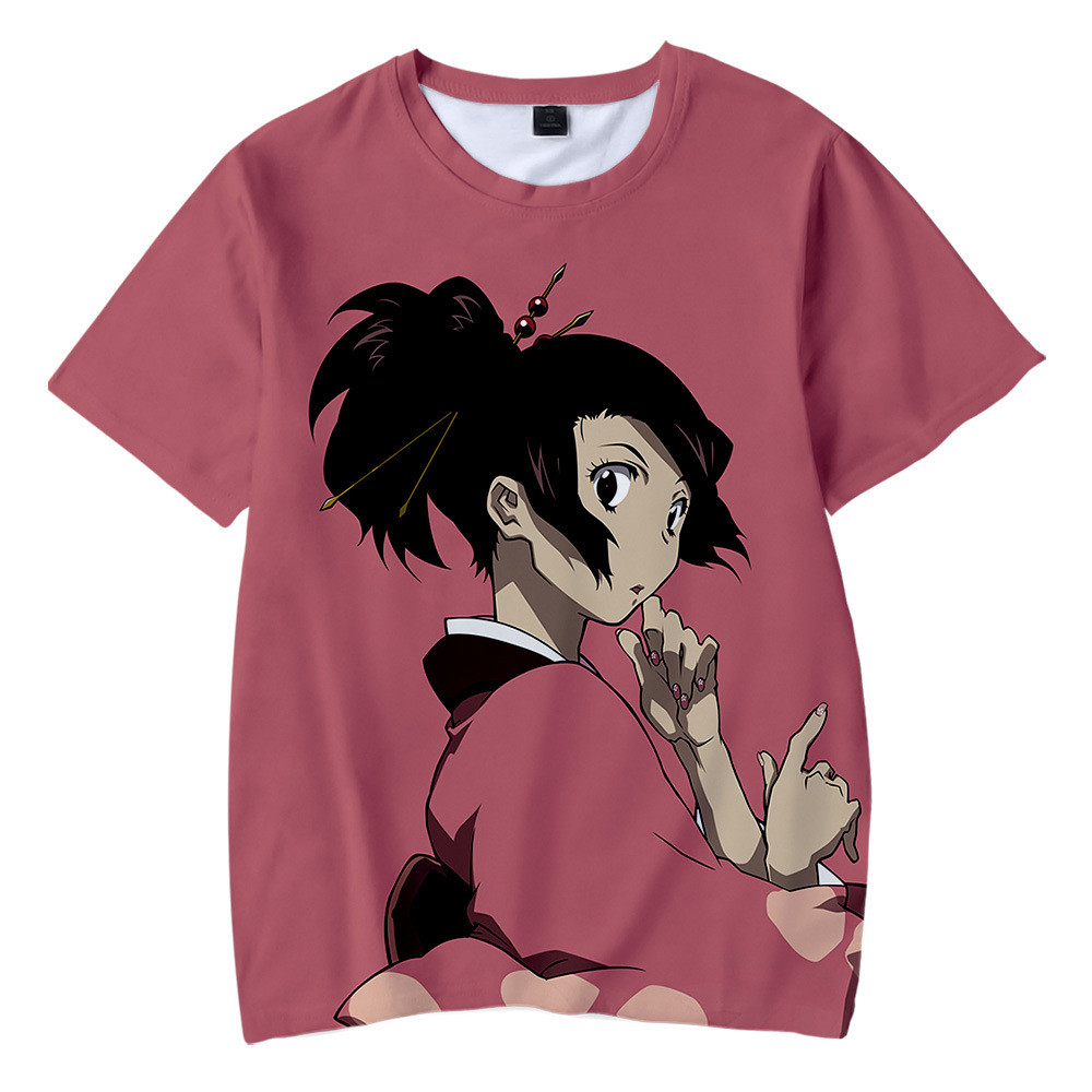 Anime Samurai Champloo Tshirt Pakaian Jalanan Harajuku