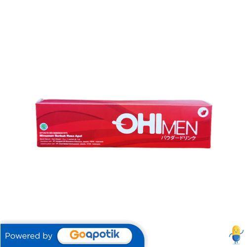 TERLARIS OHIMEN MINUMAN SERBUK RASA APEL 3 GRAM BOX 2 SACHET