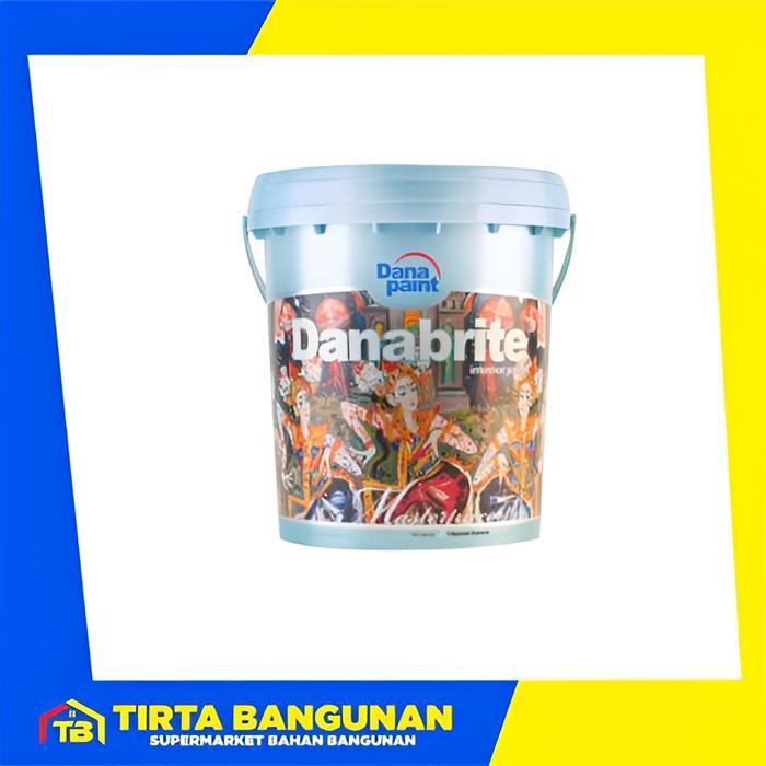 DANA PAINT DANABRITE 281 - 2290 BRILLIANT WHITE 5KG/ CAT TEMBOK INTERIOR