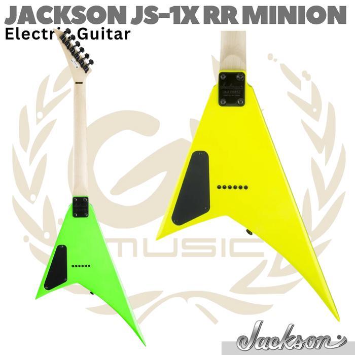 JACKSON JS1X RR MINION Electric Guitar Gitar Listrik Flying V JS-1X
