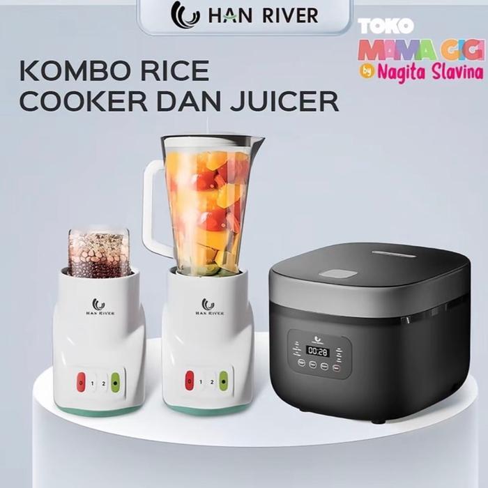 Combo Rice cooker & blender 2in1 Han River