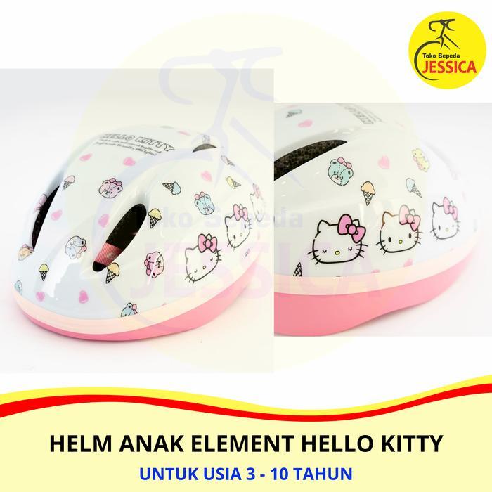 Helm Sepeda Anak Element Sanrio Hello Kitty