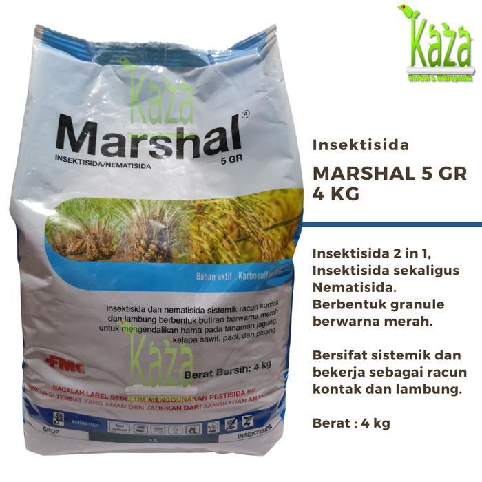 Pestisida Marshal 5GR 4 kg Insektisida Nematisida Karbosulfan