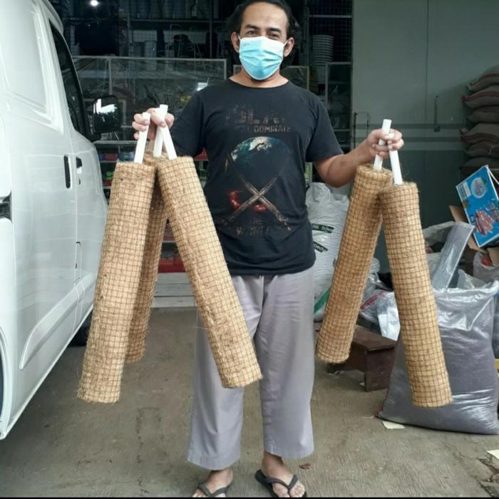 Turus jumbo cocofiber, turus tanaman merambat, turus besar