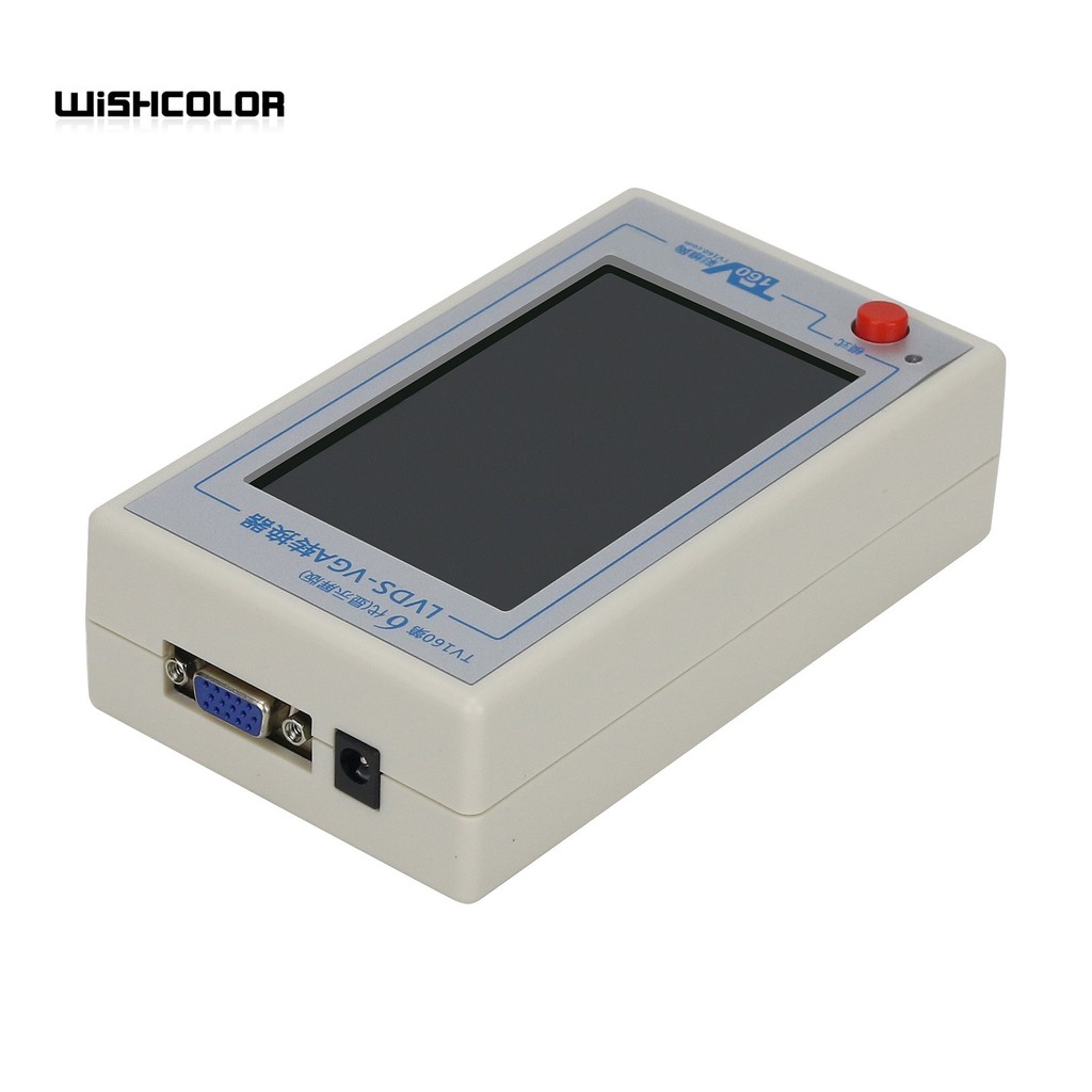 HAMGEEK TV160 6TH GENERATION MAINBOARD CONVERTER LVDS-VGA CONVERTER LCD TV MOTHERBOARD TESTER 4.3"