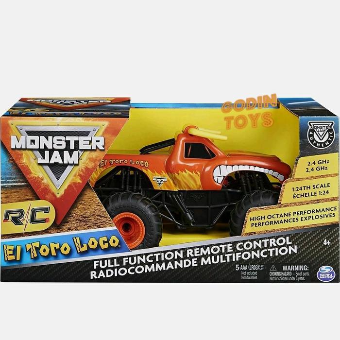 Monster Jam R/C El toro Loco Remote control RC Trucks Spin master