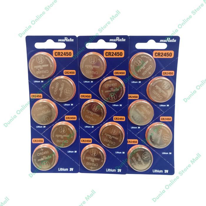 Baterai Kancing Murata 2450 / Baterai Murata CR2450 - Original