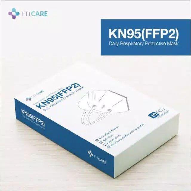 Original MASKER 5 PLY KN95 HEADLOOP (HIJAB) & KN95 EARLOOP MEREK FITCARE MURAH