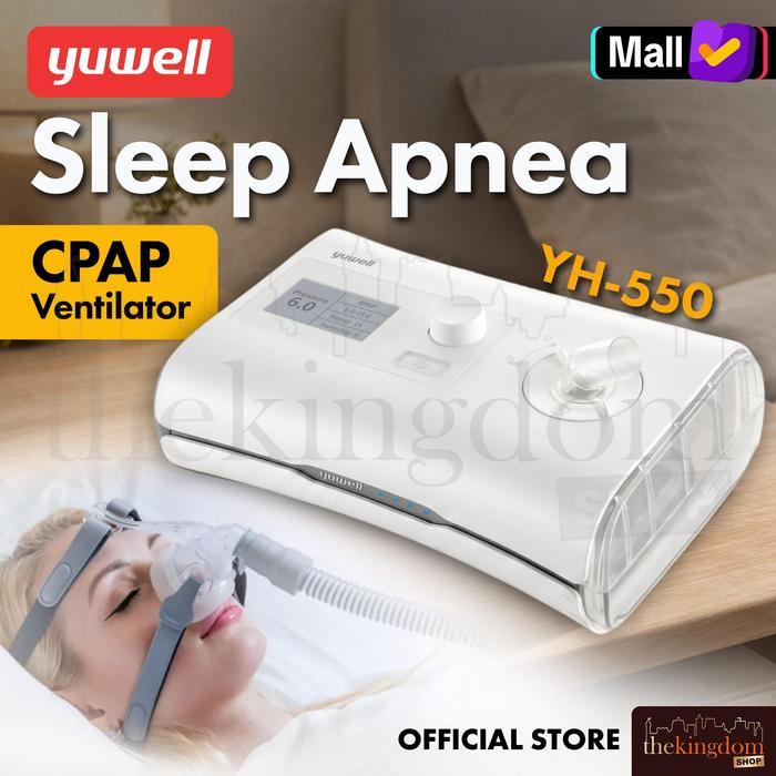 Promo Yuwell YH-550 Auto CPAP APAP Ventilator BreathCare Breath Therapy Alat Bantu Napas Sleep Apnea