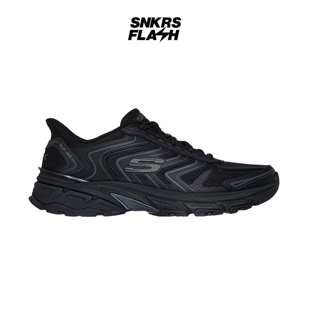 SKECHERS Sport Stamina Sport Original Black Sepatu Training Pria - 233150BBK