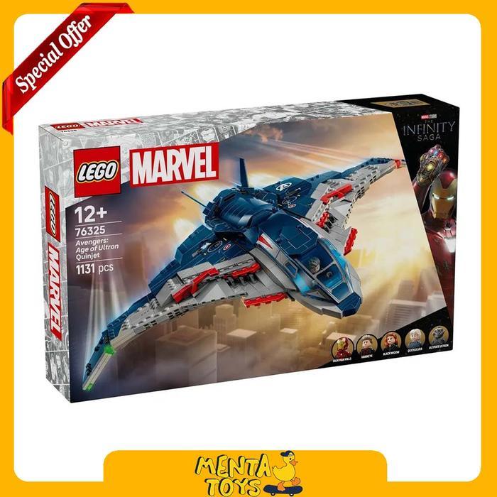 LEGO Marvel 76325 Avengers Age of Ultron Quinjet