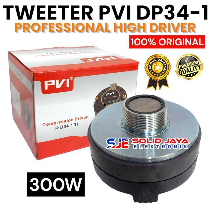 Driver Tweeter Pvi D34-I Ti Tweter Twiter Twitter High Hi D34 34.4 Ori