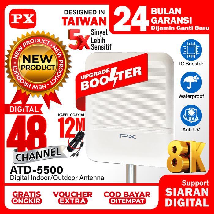 Antena Tv Digital Indoor Outdoor Booster Antena Tv Digital Stb Tv Digital Tabung Antena Digital