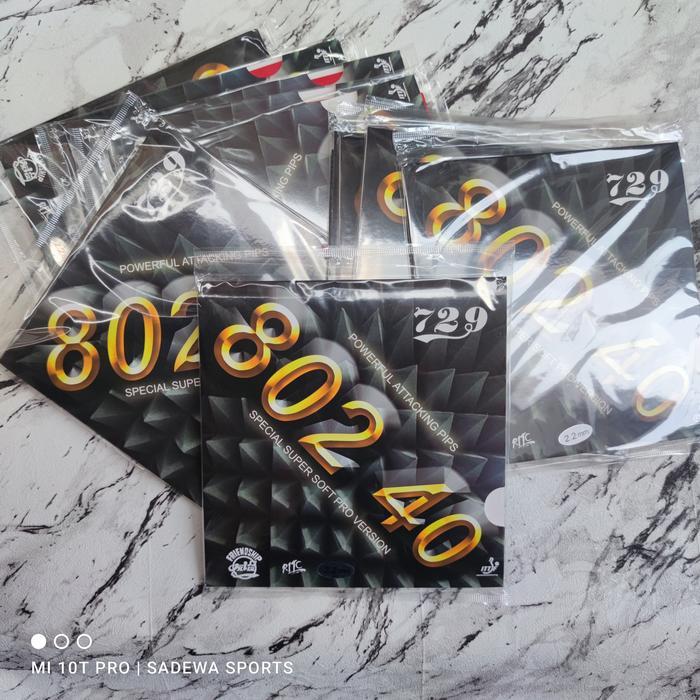Friendship 729 802-40 Karet Bet Pingpong Tenis Meja Bintik Serang #Gratisongkir