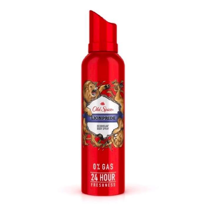 Old Spice Lionpride Deodorant Body Spray Perfume 24HR Freshness Fragrance 140ML
