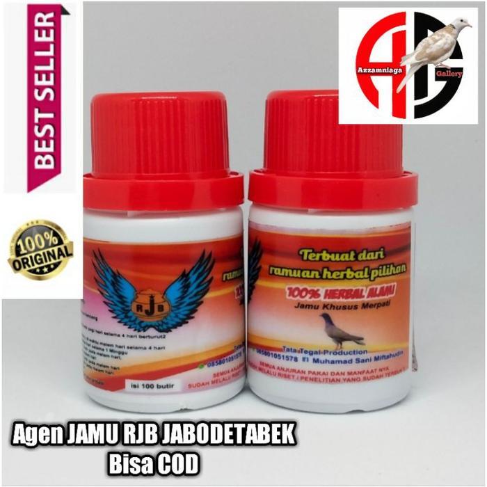jamu merpati RJB jamu RJB isi 100 butir