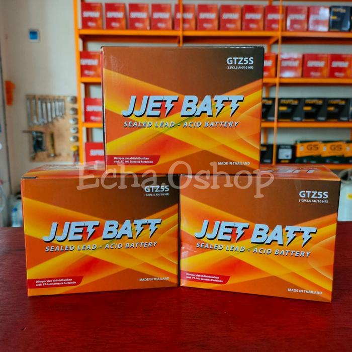 TERLARIS Aki Jjet Batt GTZ5S / Aki Motor Beat / Aki Motor Mio Scoopy