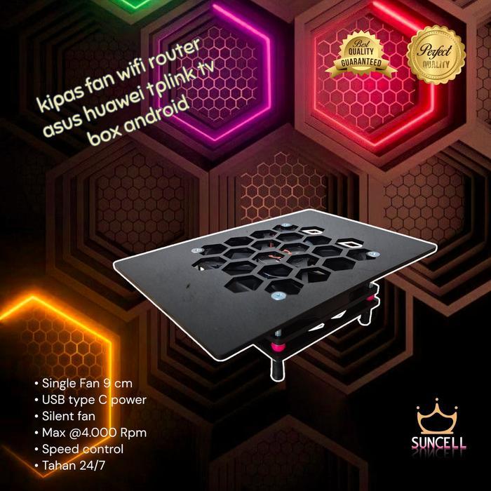 Miralestore- Kipas Fan Wifi Router Modem Mikrotik Ccr Tv Box Mini Pc [Kode 1Kode 2Kode 3Kode 4Kode