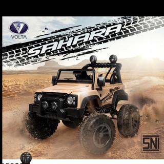 VOLTA 5008 Jeep Rocky Monster Sahara VOLTA 5023 Mobil Aki Mainan Anak Ban Control - 5023