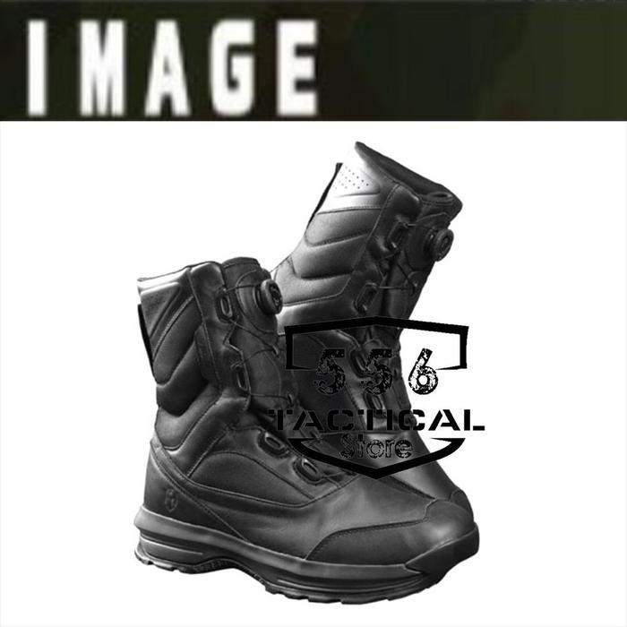 Sepatu Tactis Molay Honu MK II Outdoor Tactical Boots Hitam Black Shoes