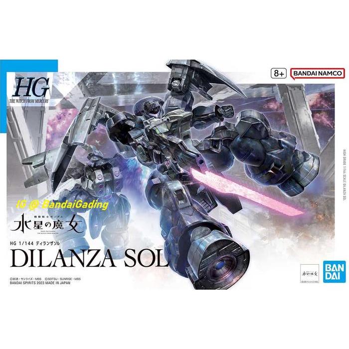HG 1/144 Dilanza Sol Bandai gundam 144 original
