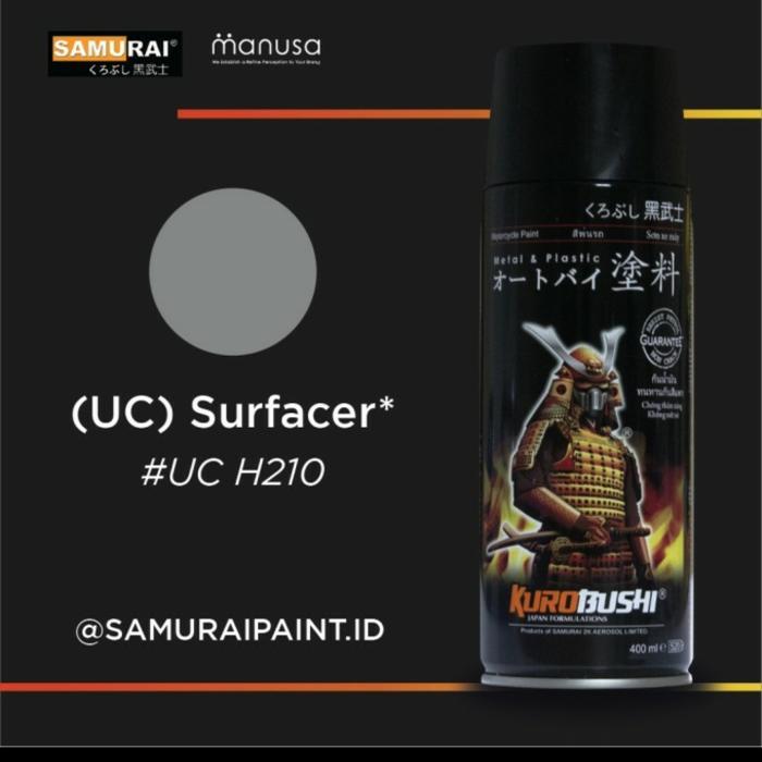 Samurai Paint Surfacer Uch210 1Star Cat Dasar Epoxy Samurai