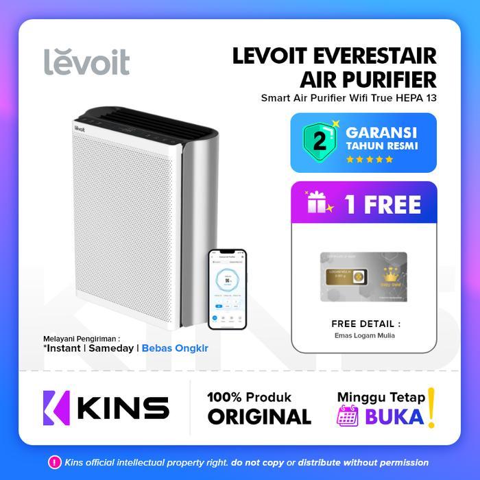 Levoit EverestAir Smart Air Purifier Smart Wifi True HEPA 13 / Levoit Everest Air Smart Air Purifier