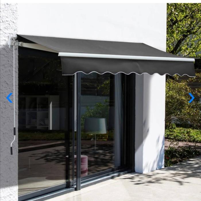 Awning Canopy Gulung Lipat Kanopi Lipat Kanopi Buka Tutup - 495 X 300