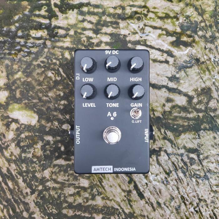 Bass Preamp Emulator Ampeg Plus Di Handmade Amtech