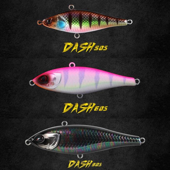 Lure Bone Dash Sinking Pencil + Vibe 50Mm/60Mm/90Mm Multi- Function Minnow Casting
