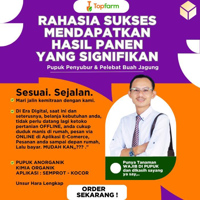 Budi_Berbudi Pupuk Tanaman Jagung / Pupuk Penyubur Tanaman Jagung / Pupuk Pembesar Buah Jagung / Poc