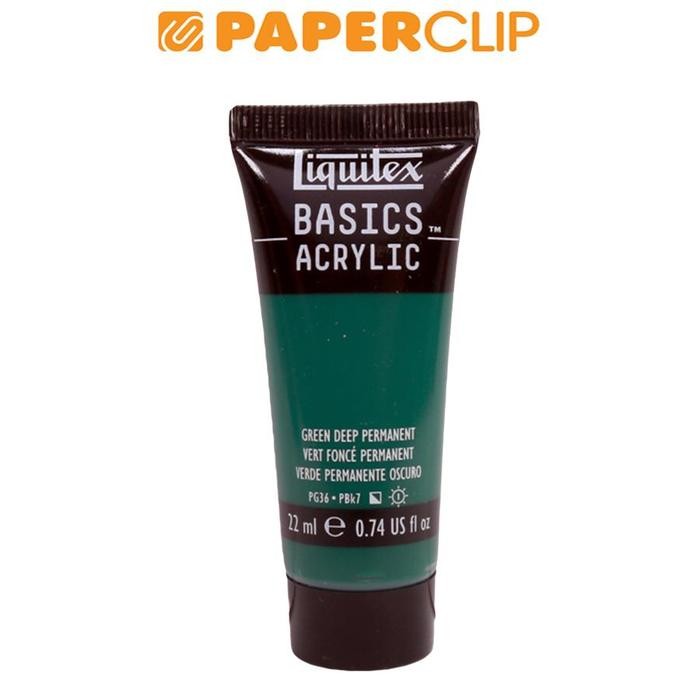 1058204 Liquitex Acrylic Basic 22Ml Green Deep Permanent
