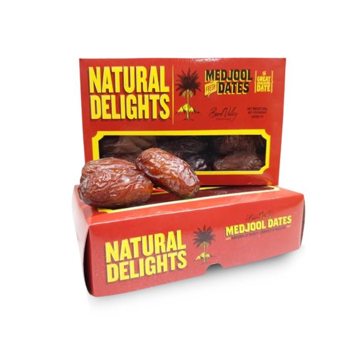 0tb6 Kurma Medjool California Kemasan Box 500Gr Medjool Dates - Kurma Jumbo