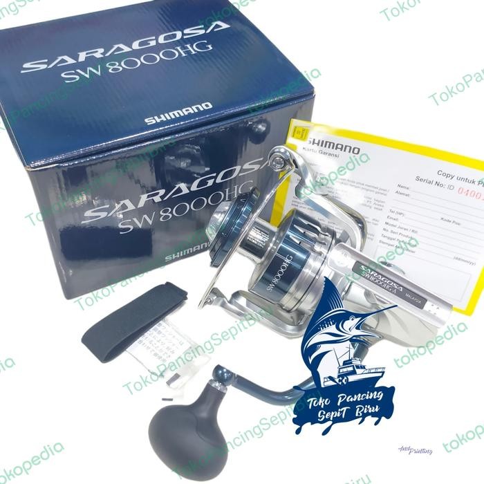 Reel Shimano SARAGOSA SW 8000HG NEW 2020