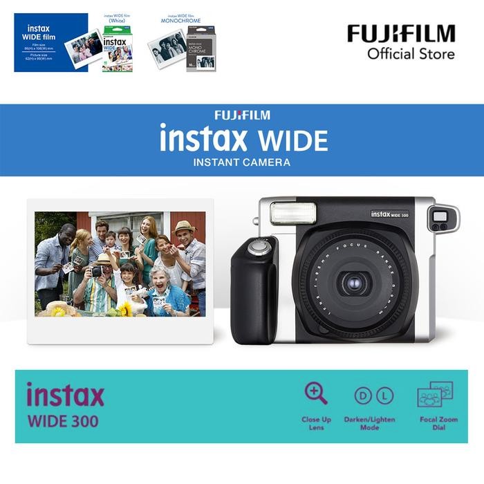 JUAL Instax Wide 300 - Fujifilm Instax Wide 300 Instant Camera