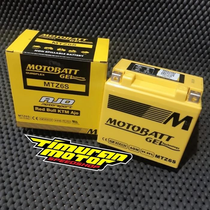 Aki Motobatt Mtz6S Satria Fu