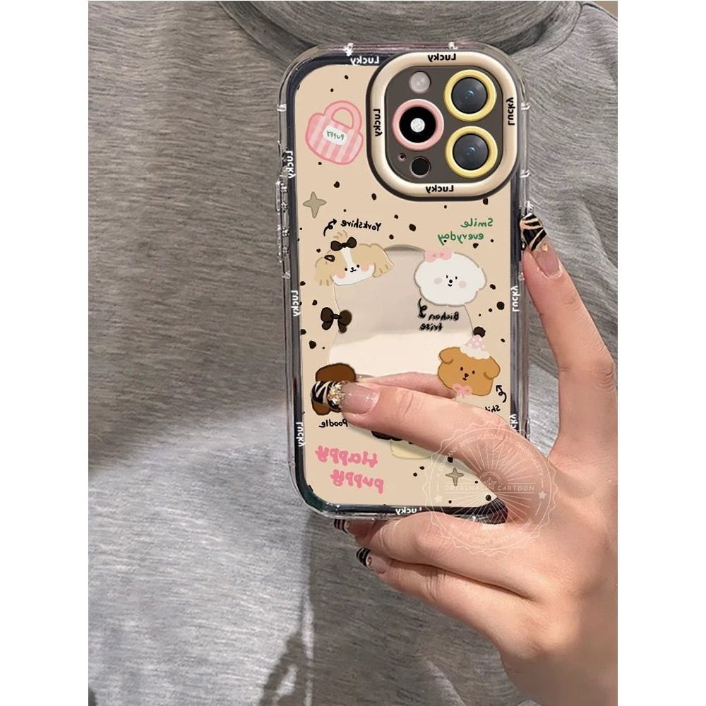 Luar Negeri Bahasa Inggris Mirror Case Hp Oppo A5I A3X A38 A60 A16 A18 A3 Case