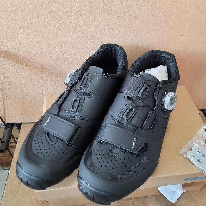 Sepatu Shimano Me5 Me502 Black - Boa Dialed - Mtb Cleat Shoes