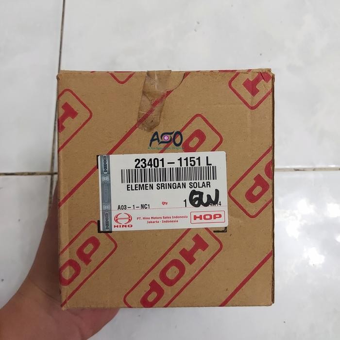 Jual Filter Saringan Solar Bus Hino Ak3 Ff1 Fm226 Ss 23401 1151L Hop Kode 133