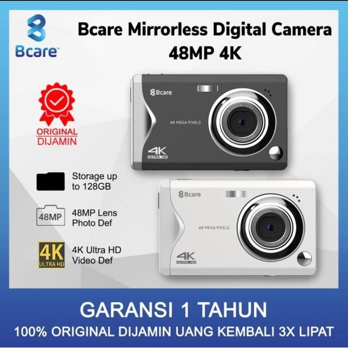 NEW Bcare Mirrorless Digital Camera 24 MP - Hitam