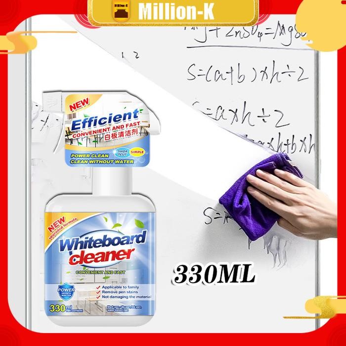 Terlaris 330ml Cleaner Whiteboard / White Board Cleaning Spray / Pembersih Papan Tulis SALE