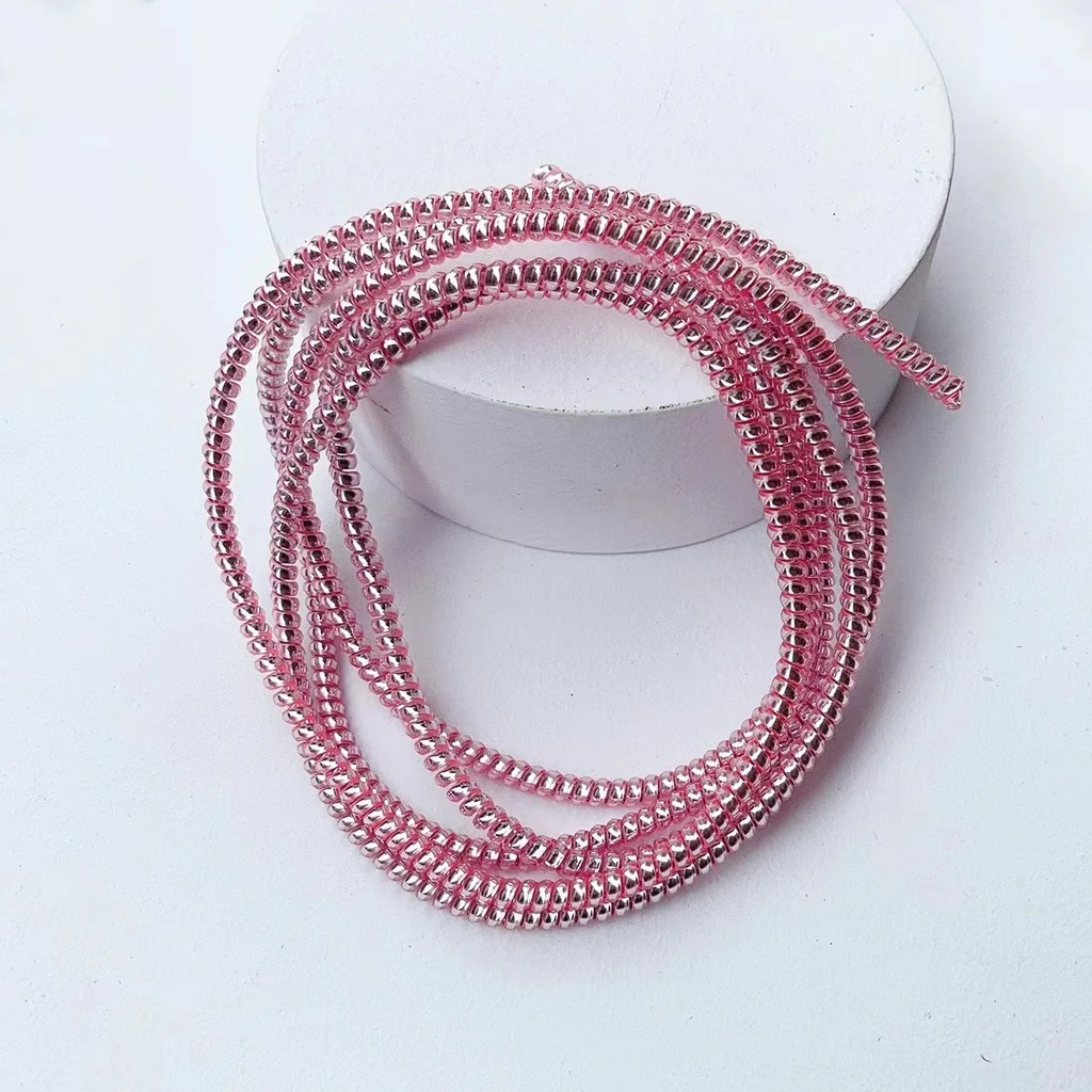 1.6m USB Cable Protector for iphone 11 12 pro Earphone Wire Cord Protection Cover Colorful Data