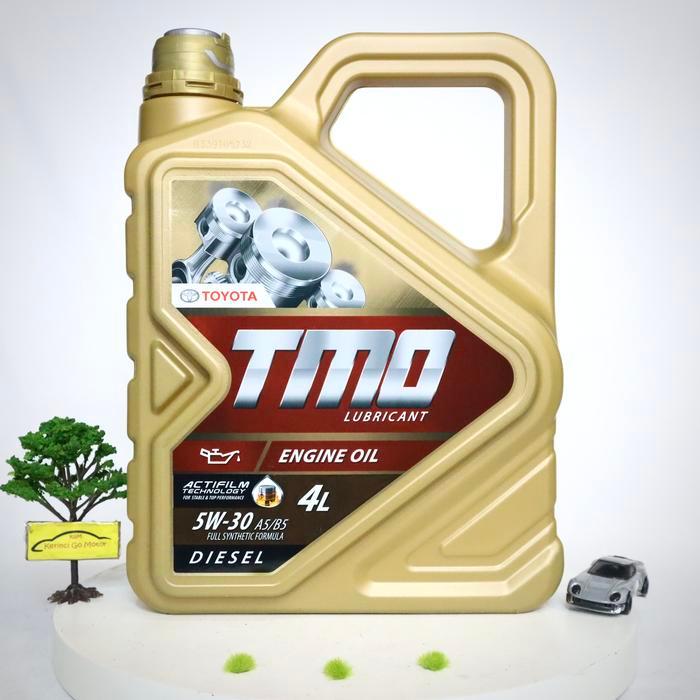 Jual Oli Tmo Diesel 5W-30 4L Galon - Oli Diesel Toyota Tmo - Oli Toyota Tmo Kode 104