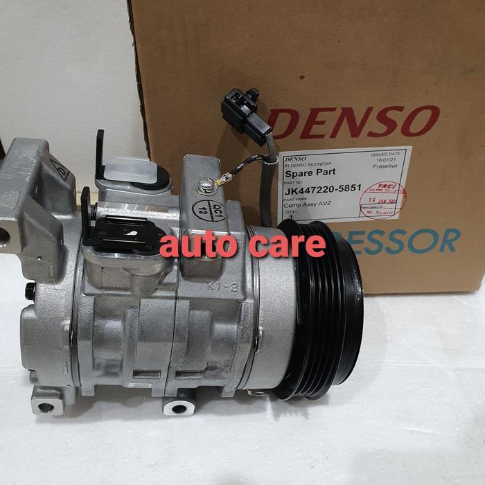 KOMPRESOR COMPRESOR AC MOBIL AVANZA LAMA 1300CC DENSO ASLI