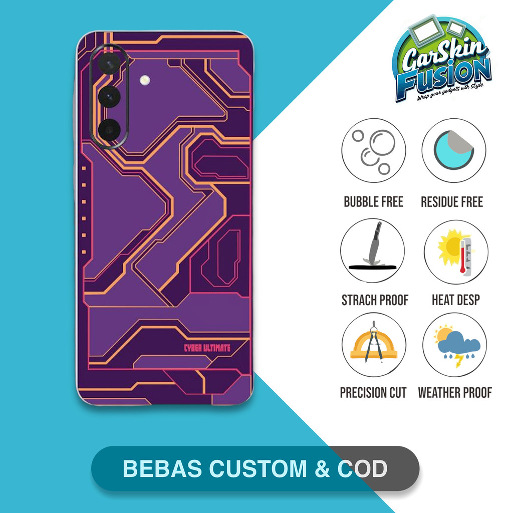 Garskin Skin Samsung A36 CYBER Ultimate Anti-Scratch Protector Case | by Fusion Kode - 9Zz