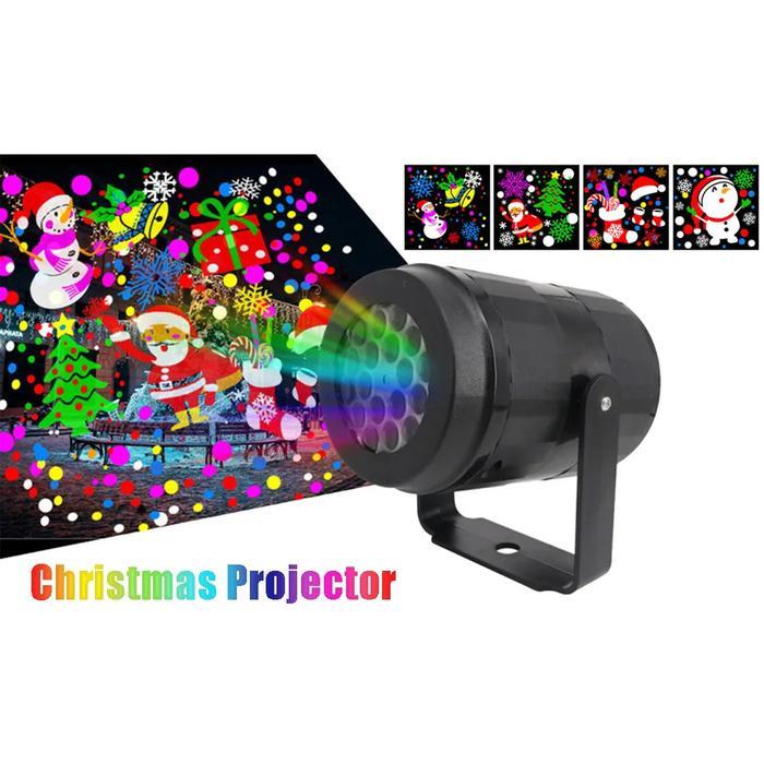 Lampu Hias Natal Dekorasi Outdoor Multi Corak Lampu Natal Led Laser Projector Christmas Decoration
